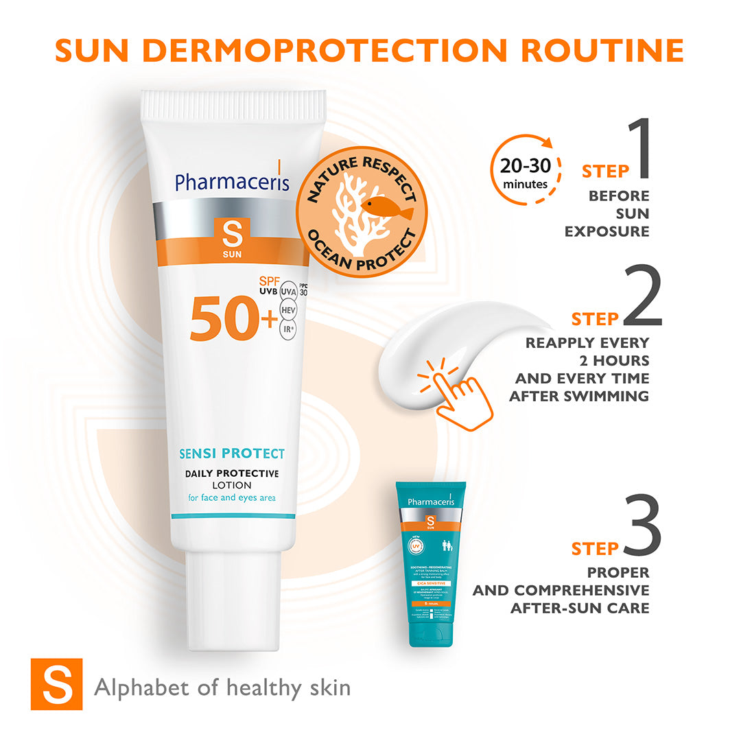 Pharmaceris – Sensi Protect (SPF 50+) Pharmaceris Krem Dielli