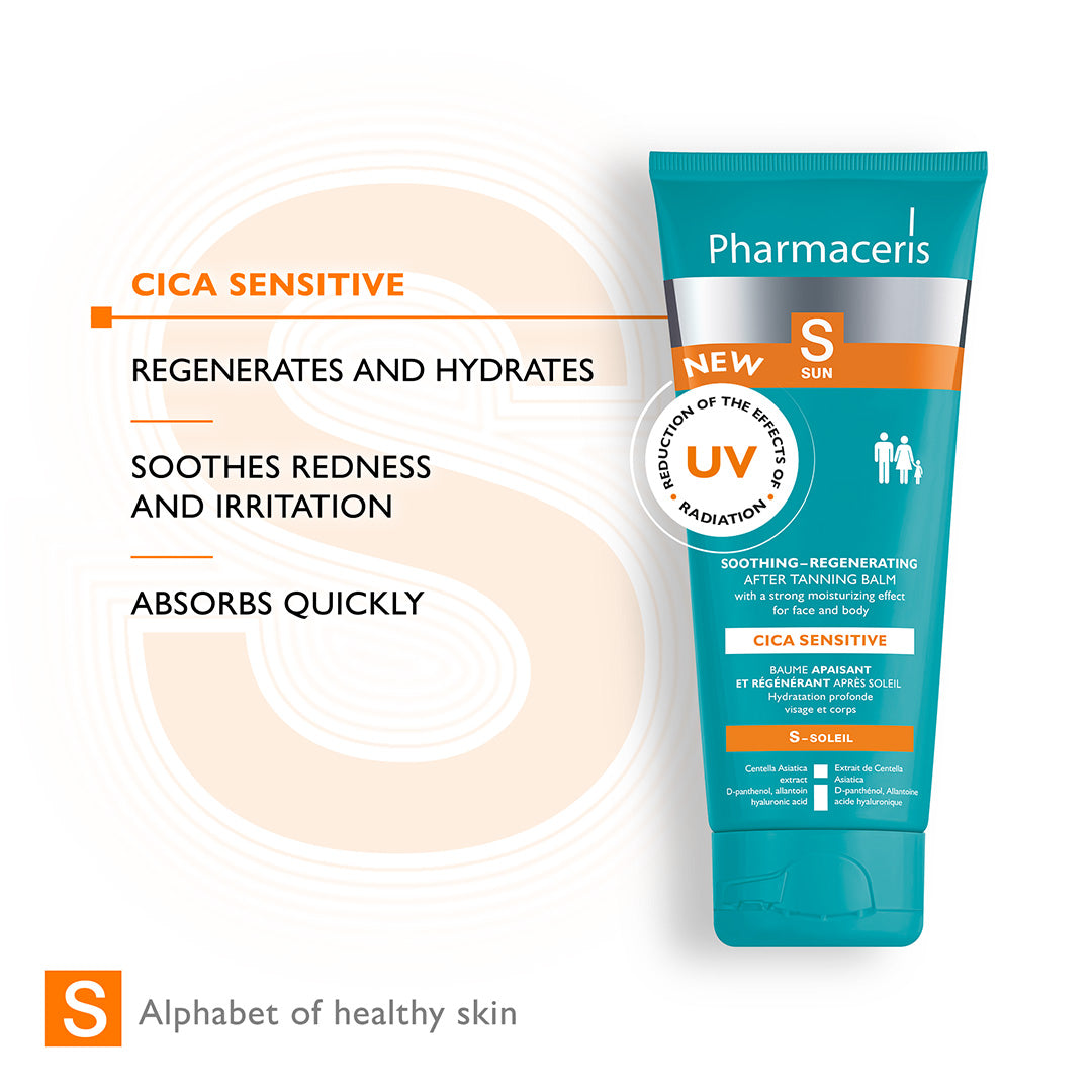 After Sun CICA SENSITIVE Pharmaceris Krem Dielli
