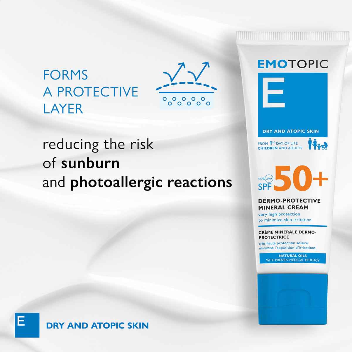 DERMO-PROTECTIVE MINERAL CREM SPF 50+ Pharmaceris Krem Dielli