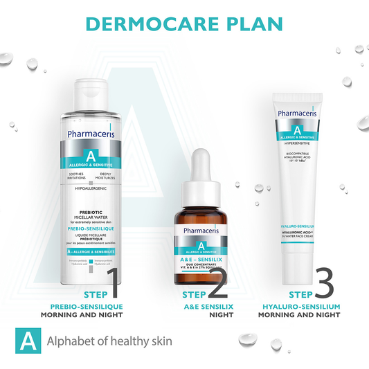 Prebio-Sensilique Ujë Micelar për lëkurë jashtëzakonisht të ndjeshme Pharmaceris Ujë Micelar