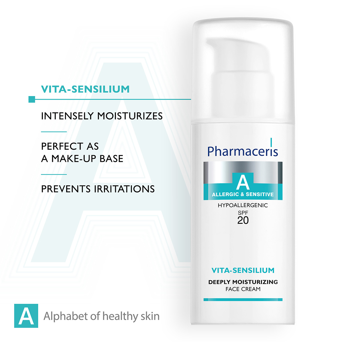 VITA- SENSILIUM SPF 20+ Pharmaceris Krem Fytyre