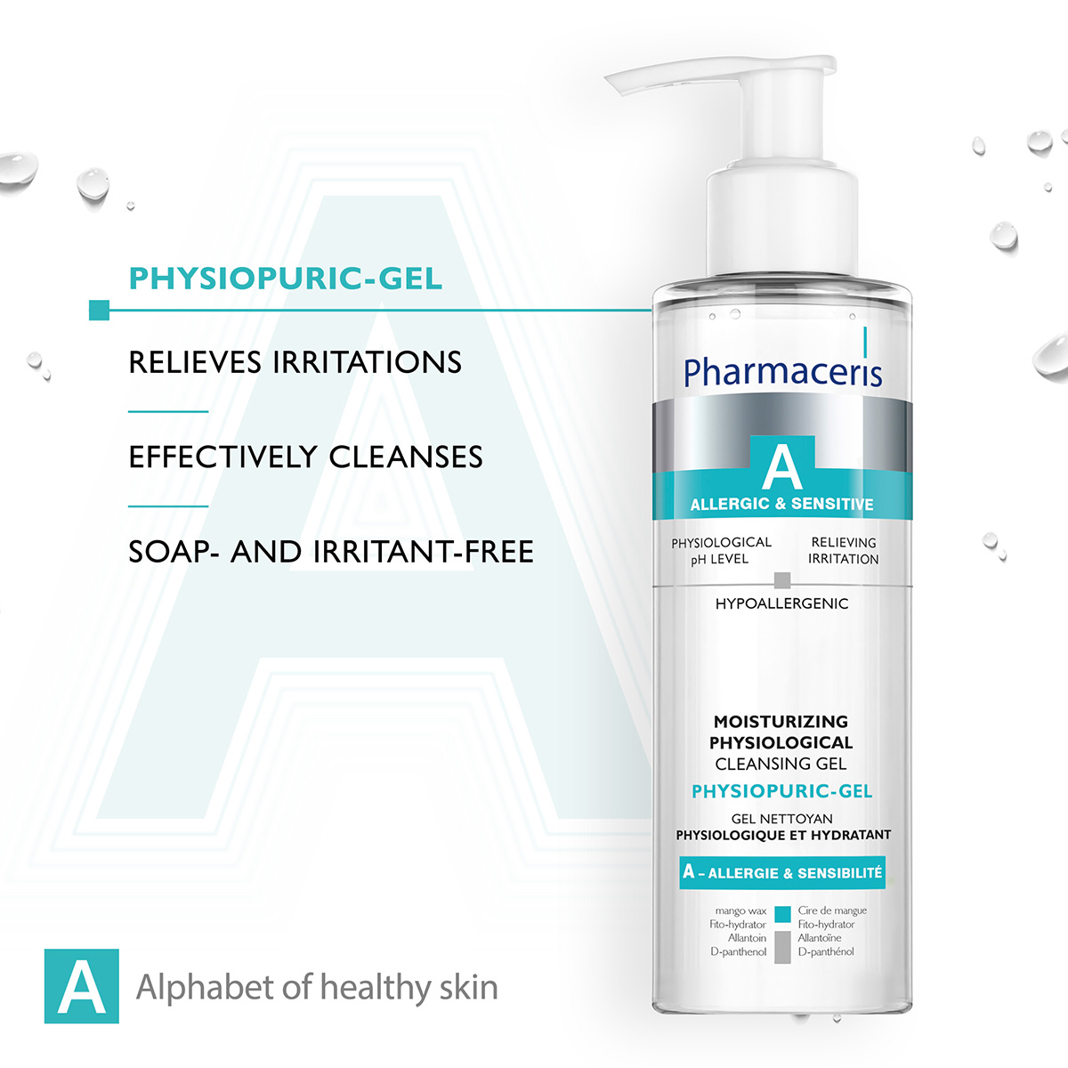 PHYSIOPURIC-GEL Pharmaceris Xhel Pastrues