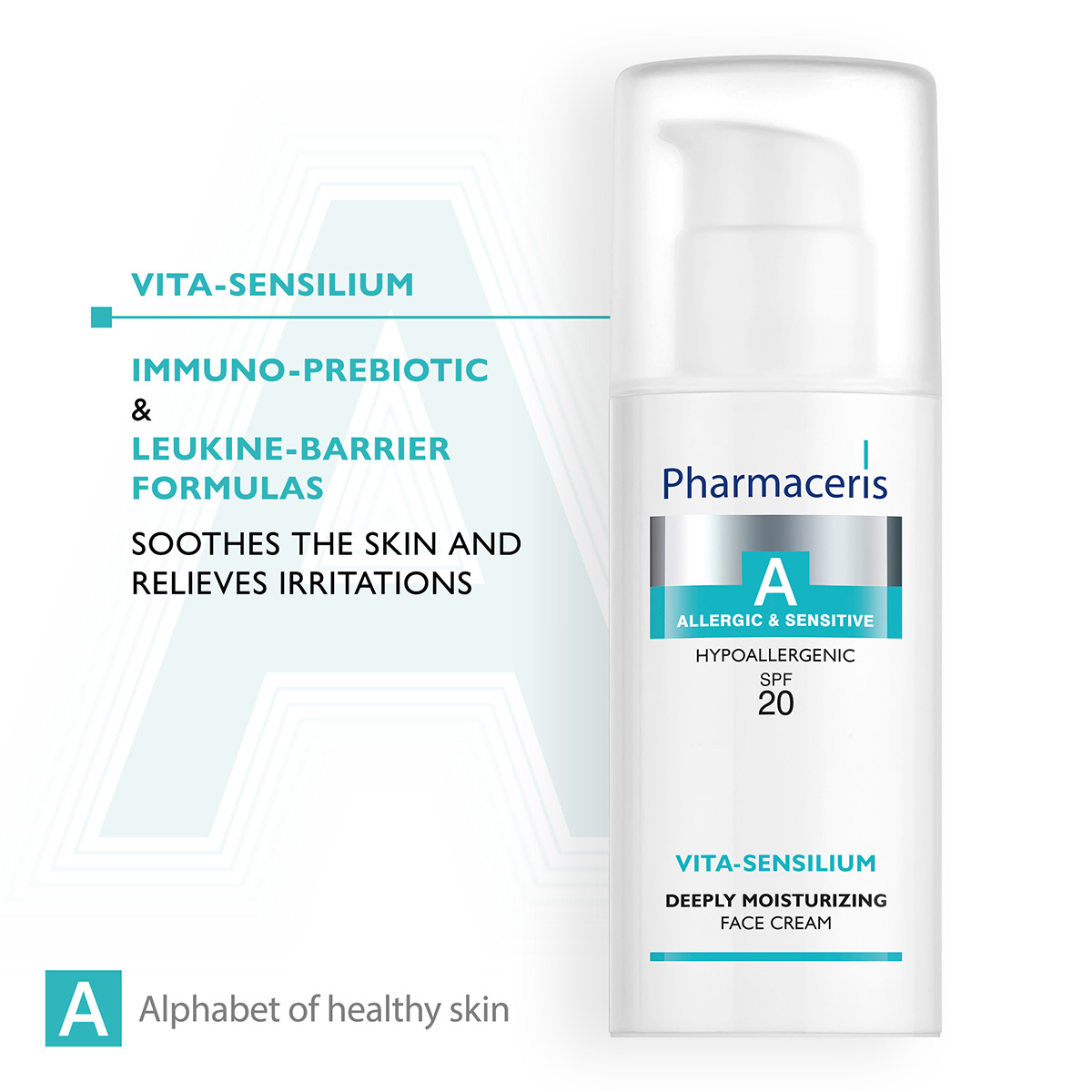 VITA- SENSILIUM SPF 20+ Pharmaceris Krem Fytyre