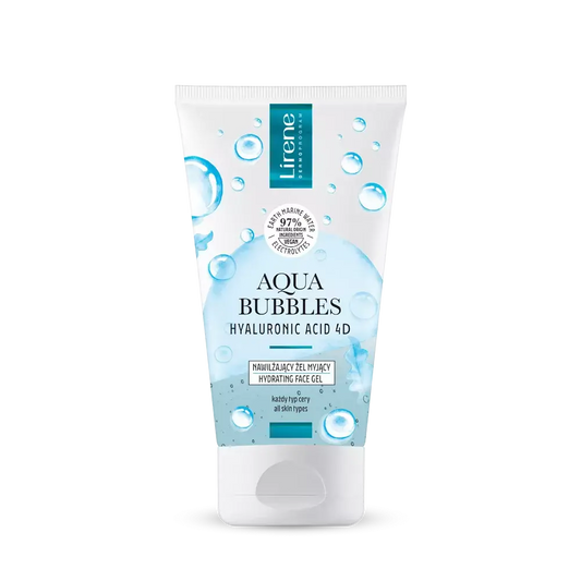 Aqua Bubbles FACE GEL Lirene Xhel Pastrues