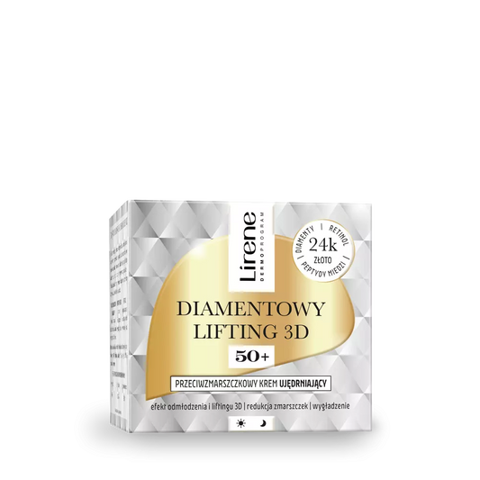 Diamond lifting 3D smoothing cream 50+ day & night Lirene Krem Anti Rrudhë
