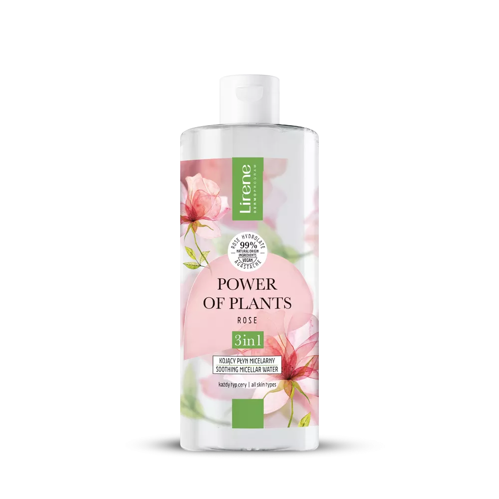Power of Plants ROSE Soothing micellar water Lirene Ujë Micelar