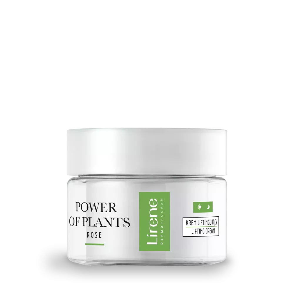 Power of Plants ROSE Lifting face cream Lirene Krem Fytyre