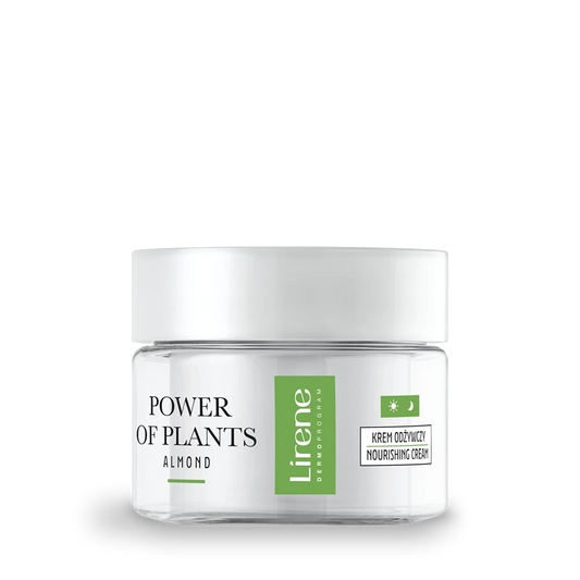 Power of Plants ALMOND Nourishing face cream Lirene Krem Fytyre