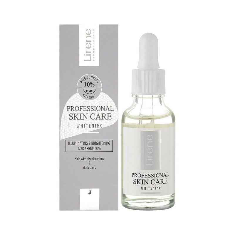 LIRENE - Professional Skin Care Whitening Illuminating & Brightening Acid Serum 10% Lirene Krem Fytyre