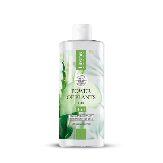 Power of Plants ALOE Moisturising micellar water Lirene Ujë Micelar