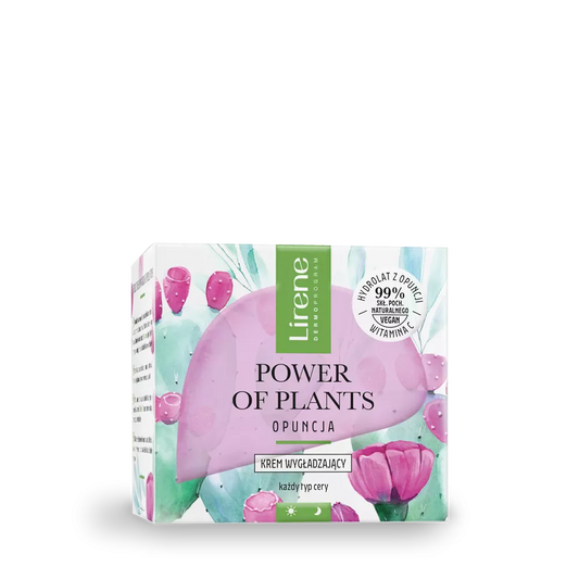 Power of Plants OPUNTIA Smoothing face cream Lirene Krem Fytyre