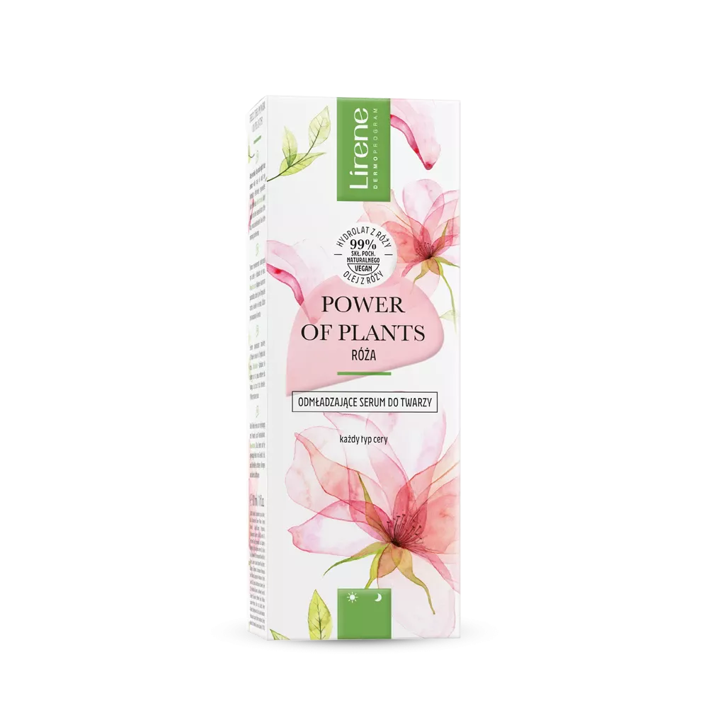 Power of Plants ROSE Rejuvenating face serum Lirene Serum Fytyre