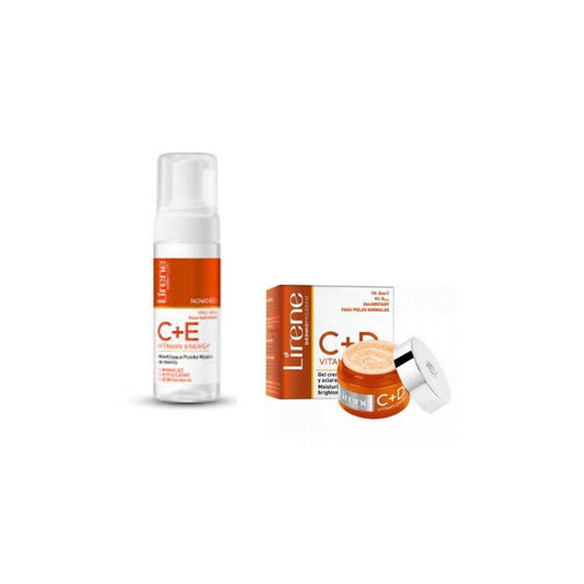 Lirene Set C+D+E – Mousse pastruese 150 ml + Krem fytyre 50 ml Lirene Krem