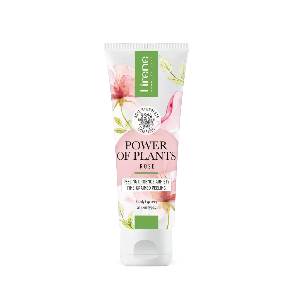 Power of Plants ROSE Fine grained face peeling Lirene Peeling Fytyre