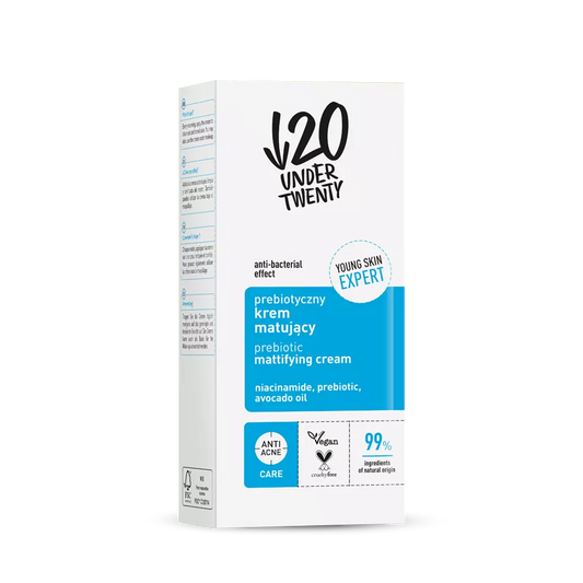 Under Twenty Prebiotic matting cream 50 ml Under 20 Krem Fytyre