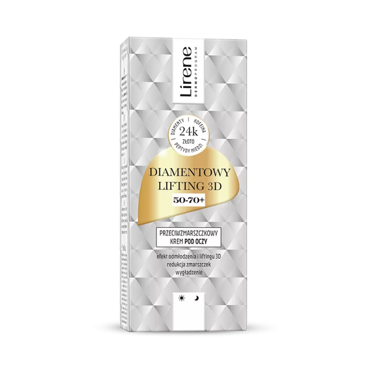 Diamond lifting 3D anti-wrinkle lifting eye cream Lirene Krem Sysh