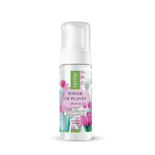 Power of Plants OPUNTIA Smoothing face cleansing foam Lirene Shkumë Pastrues