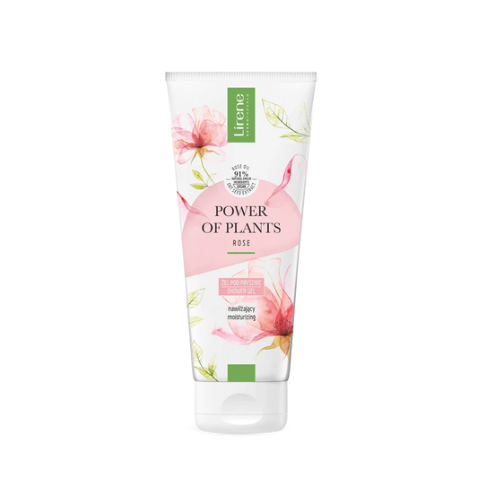 Power of Plants MOISTURIZING SHOWER GEL ROSE Lirene Shampo Trupi