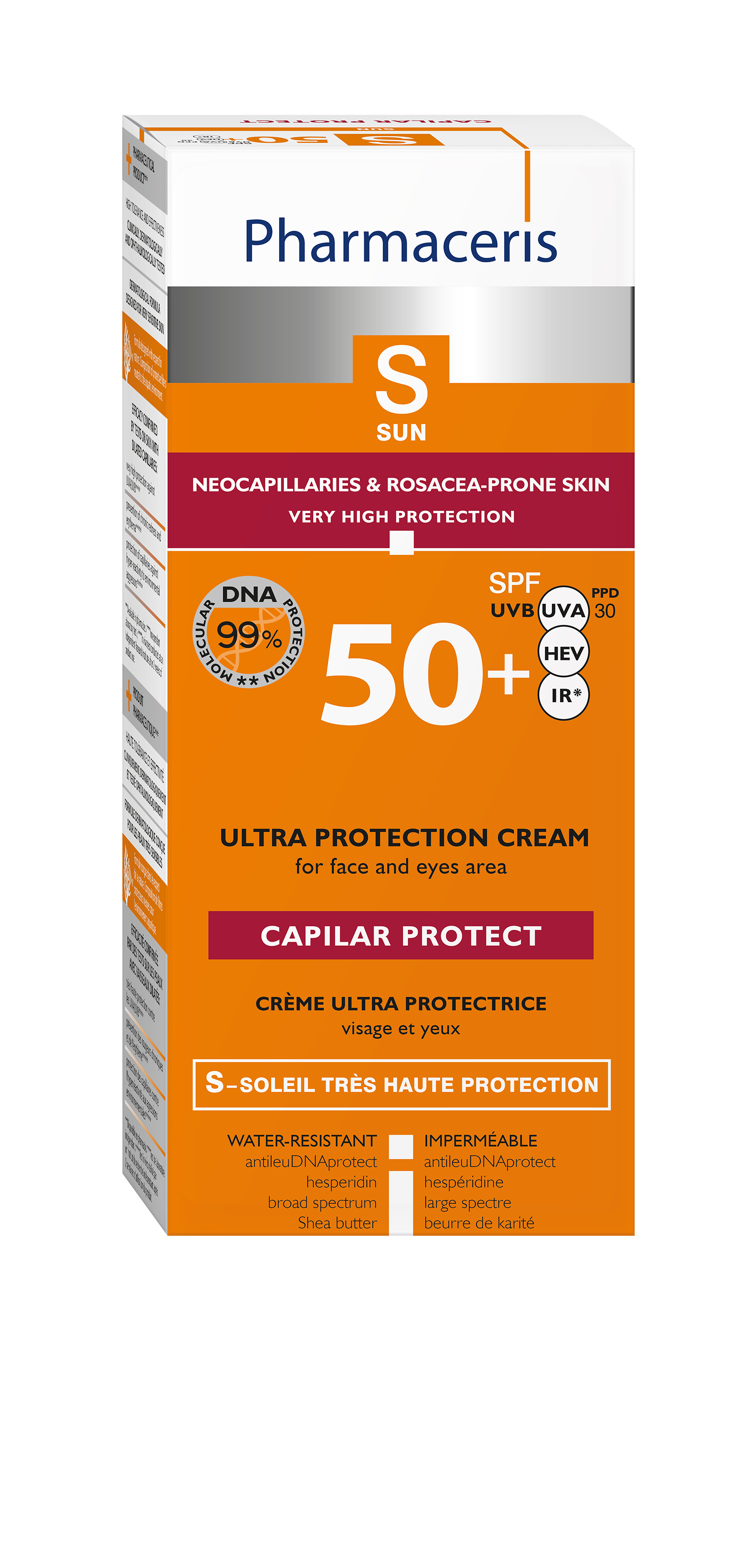 CAPILAR & SUN PROTECT SPF 50+ Pharmaceris Krem Dielli