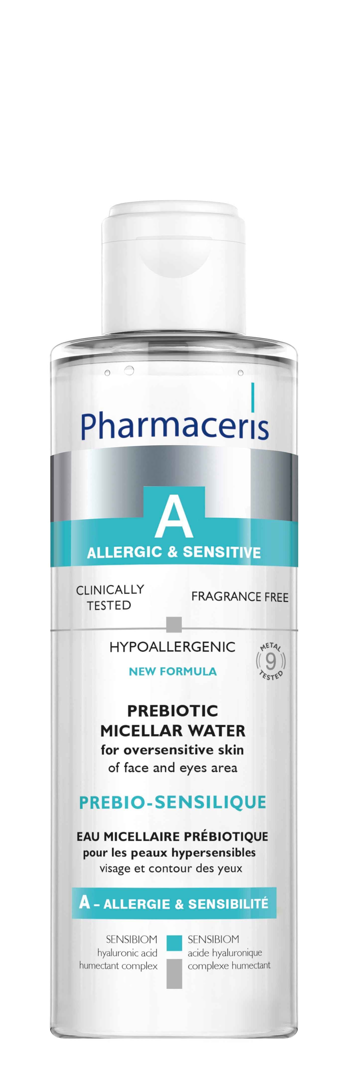 Prebio-Sensilique Ujë Micelar për lëkurë jashtëzakonisht të ndjeshme Pharmaceris Ujë Micelar