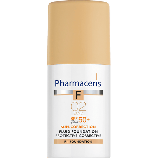 PROTECTIVE-CORRECTIVE SPF 50+ - SAND 02 Pharmaceris Fondatinë