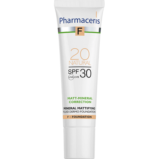 MATTIFYING FLUID SPF 30+ - NATURAL 20 Pharmaceris Fondatinë
