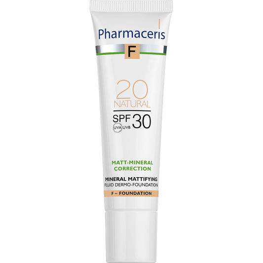 MATTIFYING FLUID SPF 30+ PORE REFINING - NATURAL 20 - Amar Pharma