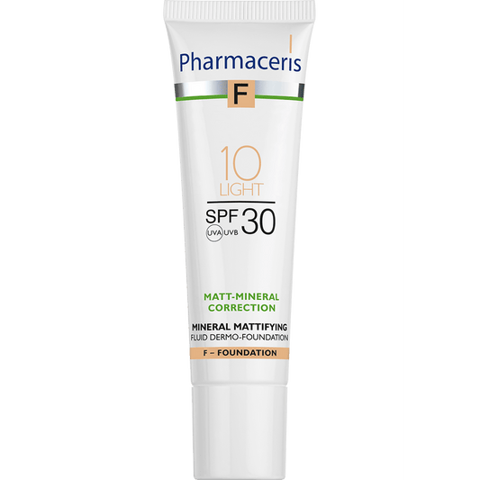 MINERAL MATTIFYING SPF 30 10 Light Pharmaceris Fondatinë