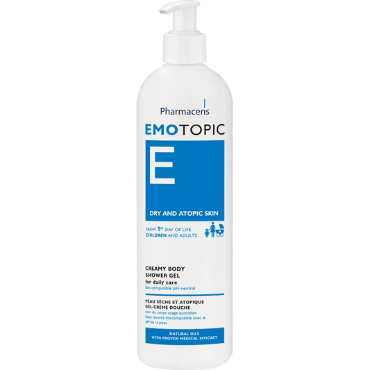 EMOTOPIC EMOLLIENT WASH GEL for daily body care 400 ml - Amar Pharma