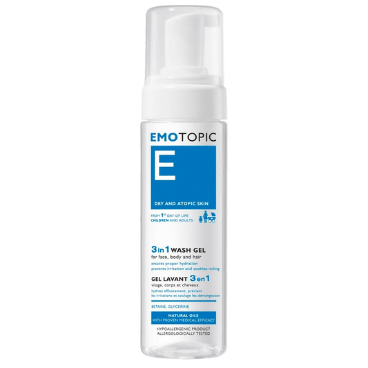 EMOTOPIC 3 IN 1 Shkumbë (WASH GEL) Pharmaceris Xhel Pastues