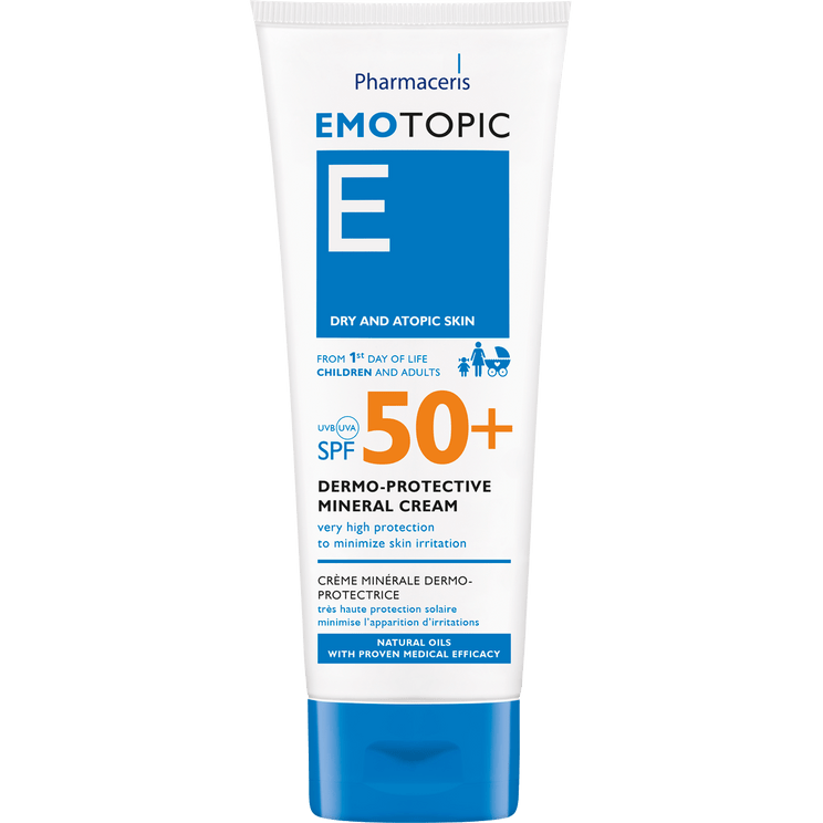 EMOTOPIC SPF 50+ (DERMO-PROTECTIVE MINERAL CREM SPF 50+) - Amar Pharma