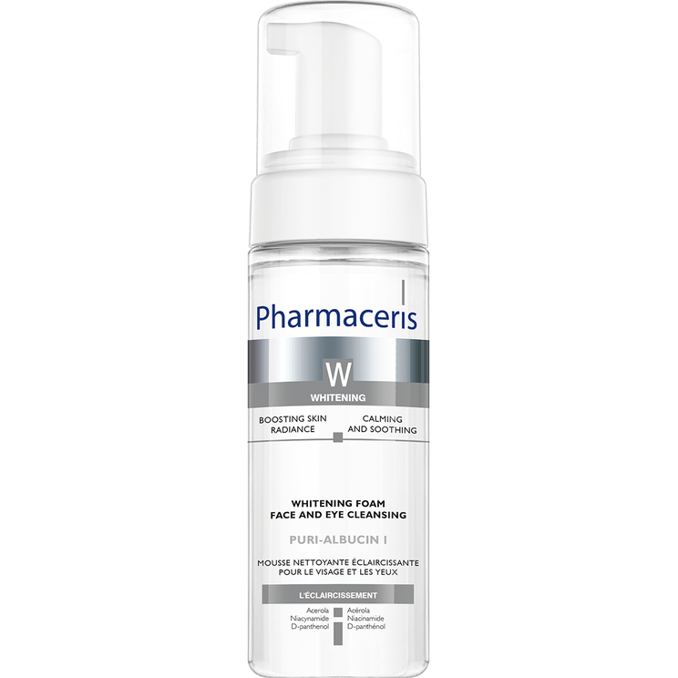 WHITENING FOAM EYE AND FACE CLEANSING PURI-ALBUCIN I 150 ml - Amar Pharma