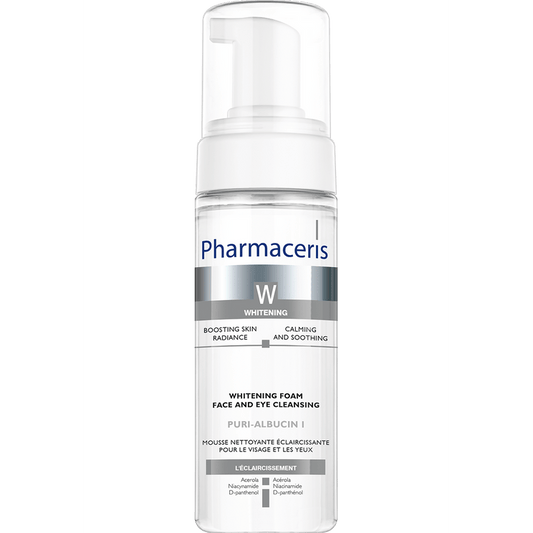 WHITENING FOAM EYE AND FACE CLEANSING PURI-ALBUCIN I 150 ml - Amar Pharma