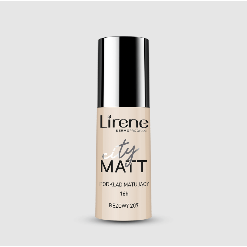 Lirene CITY MATT Mattifying liquid foundation 30 ml - Amar Pharma
