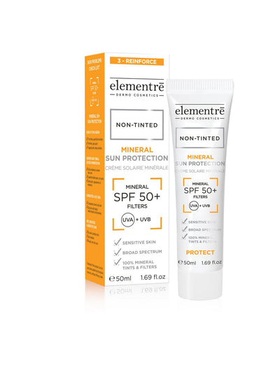 SPF 50+ Mineral Sun Protection - Non-Tinted elementrē dermo cosmetics