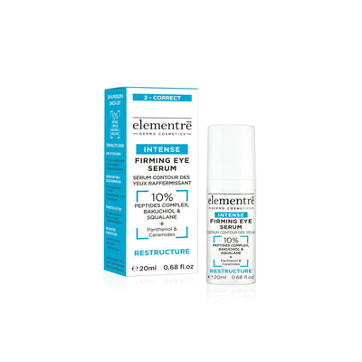 10% Peptides, Bakuchiol & Squalane Firming Eye Serum elementrē dermo cosmetics 2 - CORRECT