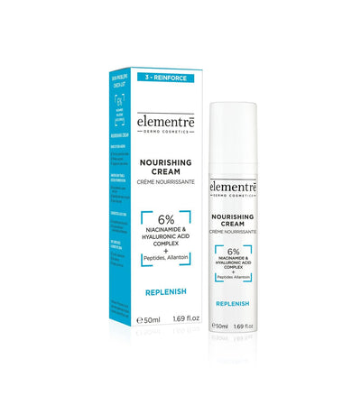6% Niacinamide & Hyaluronic Acid Complex Nourishing Cream elementrē dermo cosmetics 3 - ENHANCE
