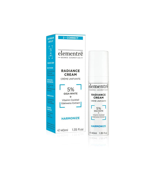 5% Giga-White Radiance Face Cream elementrē dermo cosmetics 2 - CORRECT