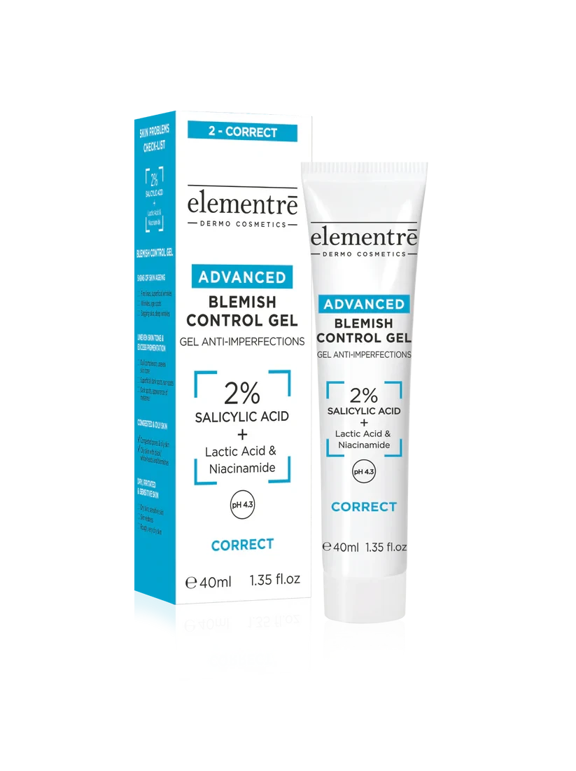 2% Salicylic Acid Advanced Blemish Control Gel Elementrē dermo cosmetics 2 - CORRECT