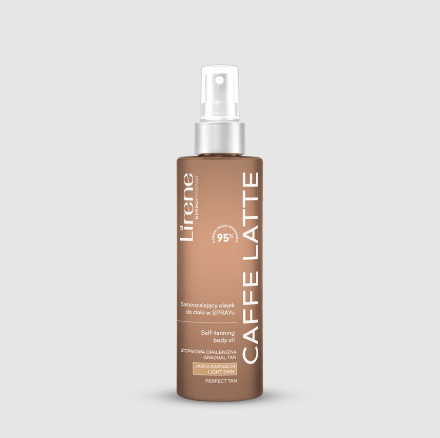 Lirene PERFECT TAN Self-tanning body oil CAFFE LATTE 190 ml