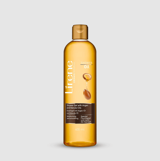 Lirene SHOWER OIL Shower gel with ARGAN AND MARULA OILS 400 ml