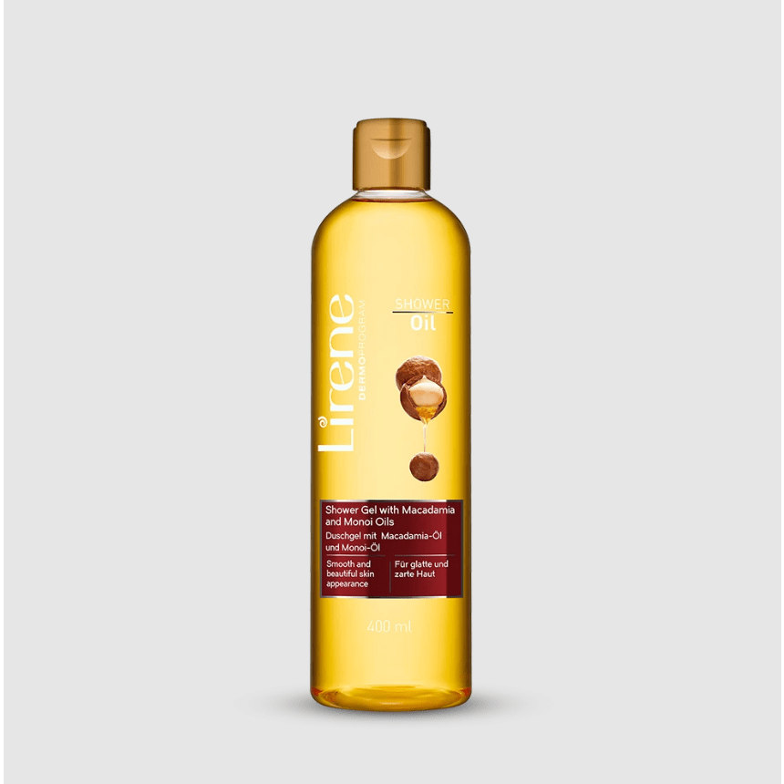 Lirene SHOWER OIL Shower gel with MACADAMIA AND MONOI OILS 400 ml