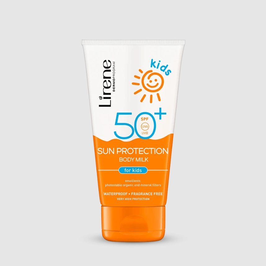 Lirene SUN KIDS Sun protection body milk for kids SPF 50 150 ml