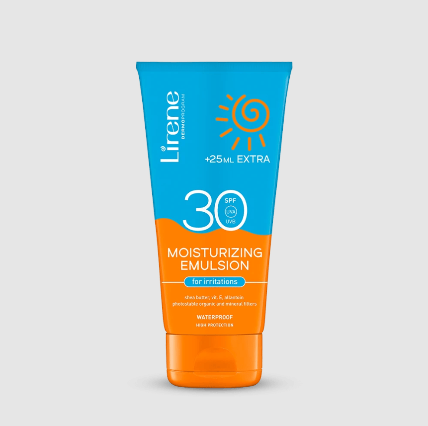 Lirene SUN Emulsion hidratues për acarime SPF 30+ 175 ml