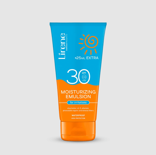 Lirene SUN Moisturizing emulsion for irritations SPF 30+ 175 ml