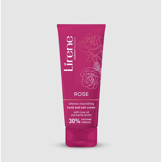 Lirene Intensely nourishing hand and nail cream ROSE 75 ml - Amar Pharma