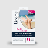 Lirene FOOT CARE Exfoliating mask in socks BABY SOFT FEET 2,5% UREA - Amar Pharma