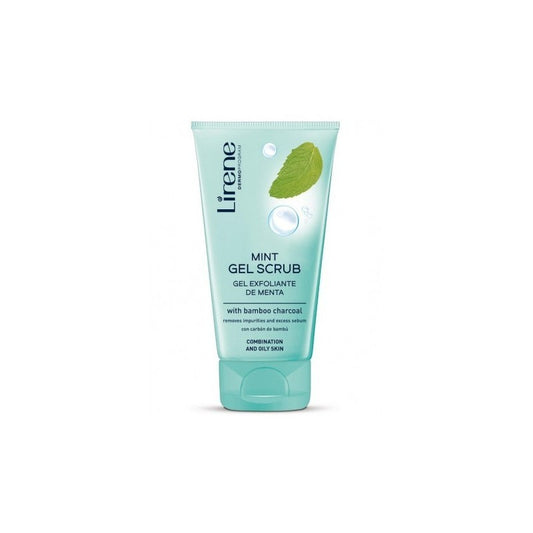 Mint face wash peeling