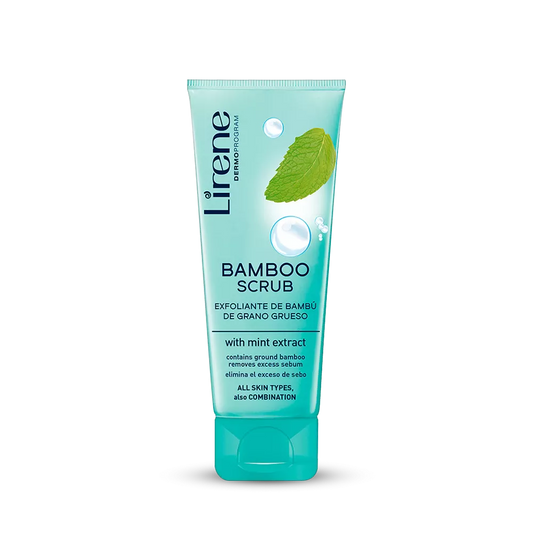 Lirene Coarse bamboo scrub with mint extract - Amar Pharma