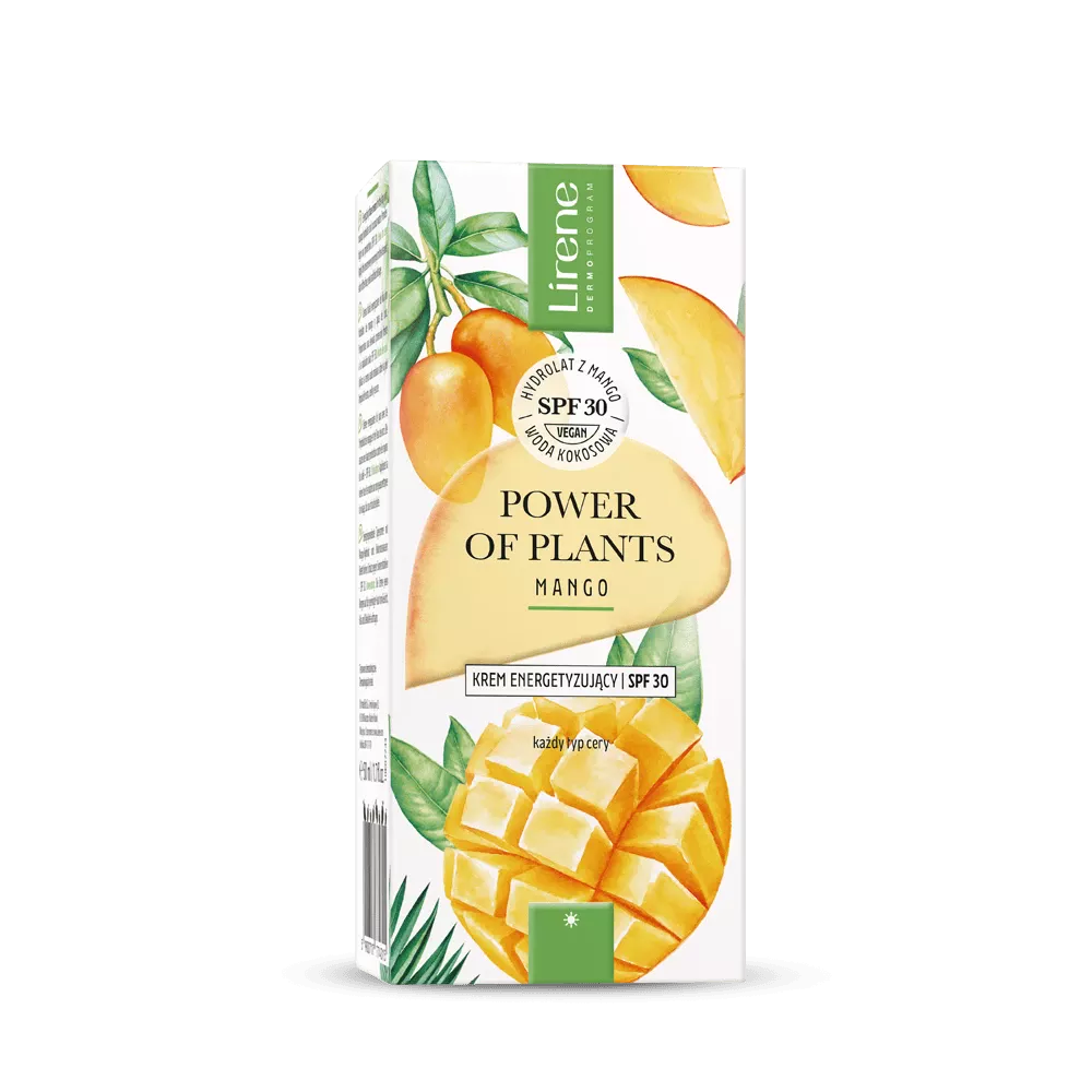 POWER OF PLANTS MANGO ENERGIZING FACE CREAM SPF 30